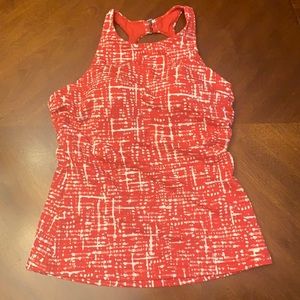 Athleta Maldives Tankini Top Size 34D/DD NWT